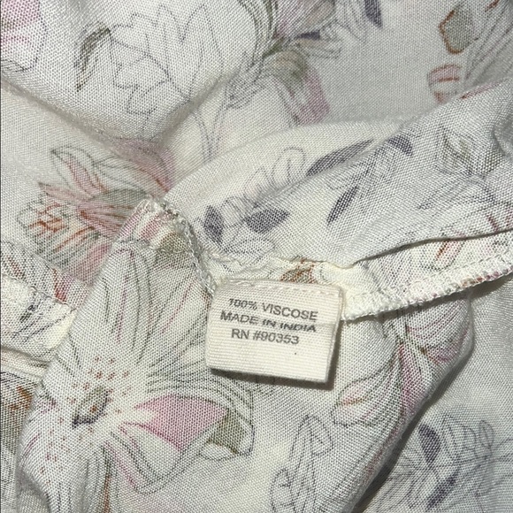 Rebellion Again Womens Kimono Top, Robe, Size Small, Floral, Fall, Size Medium - Picture 4 of 8